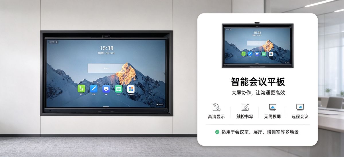 龙岩旧会议室改造 · MAXHUB与亿联设备实装实景