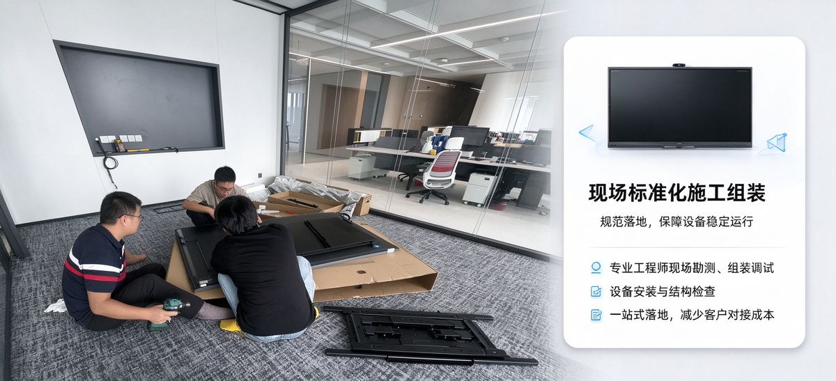 泉州旧会议室改造 · MAXHUB与亿联设备实装实景