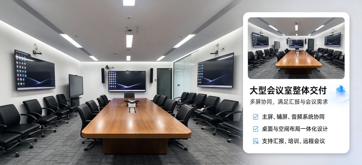 智慧教室实景 5 — 高教与职教实训：板书数字化 + 双师课堂远程互动