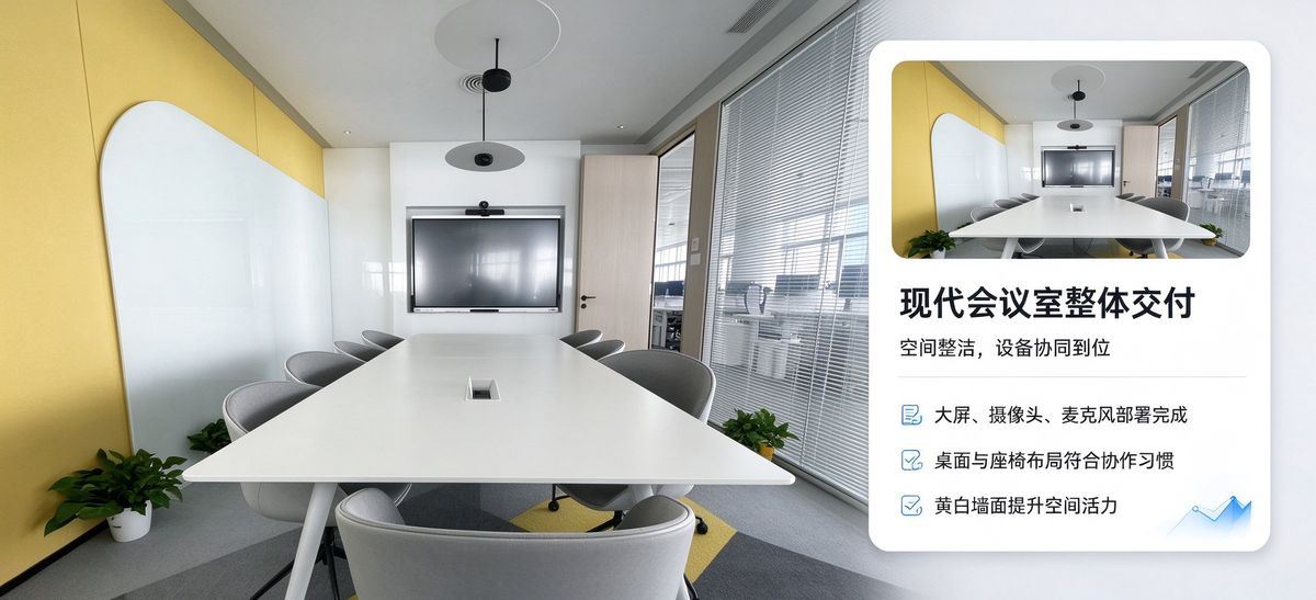 龙岩展厅接待 · MAXHUB与亿联设备实装实景